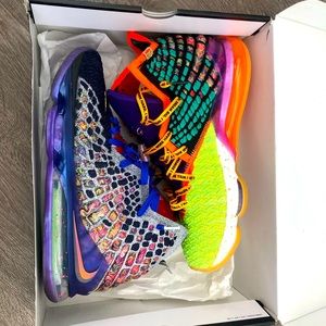 Nike Lebron 17 'What The' Shoes - Size 12.5